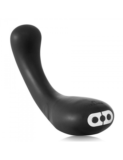 Черный гнущийся вибратор G-Kii G-Spot   Clitoral Vibrator - 23 см.