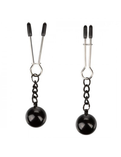 Утяжеленные зажимы-прищепки для сосков Nipple Grips Weighted Tweezer Nipple Clamps