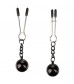 Утяжеленные зажимы-прищепки для сосков Nipple Grips Weighted Tweezer Nipple Clamps