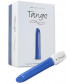 Синий перезаряжаемый вибратор Tango Blue USB rechargeable - 9 см.