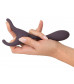 Фиолетовый универсальный вибратор Remote Controlled Couples Vibrator