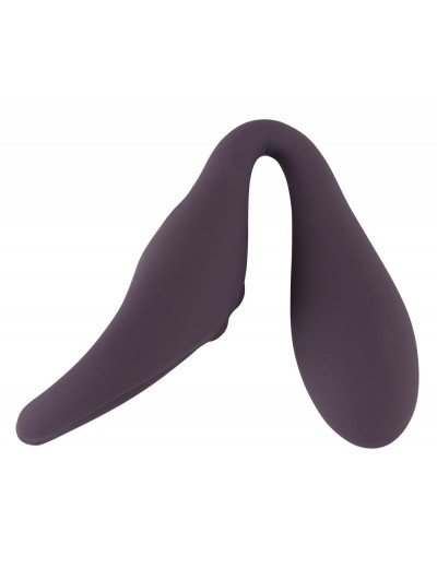 Фиолетовый универсальный вибратор Remote Controlled Couples Vibrator