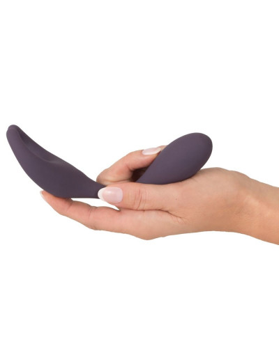 Фиолетовый универсальный вибратор Remote Controlled Couples Vibrator