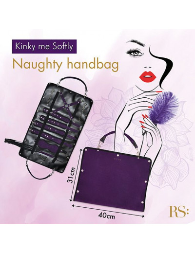 БДСМ-набор в фиолетовом цвете Kinky Me Softly