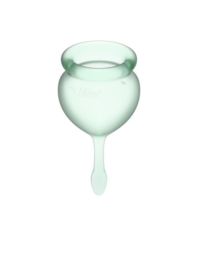 Набор зеленых менструальных чаш Feel good Menstrual Cup