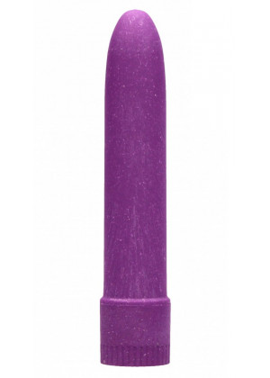 Фиолетовый вибратор 5.5  Vibrator Biodegradable - 14 см.