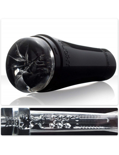 Черный мастурбатор-анус Fleshlight - Flight Pilot