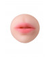 Телесный двусторонний мастурбатор Pretty Mouth - ротик и вагина
