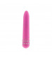 Розовый мультискоростной вибратор DIAMOND PINK SUPERBE VIBE - 15 см.