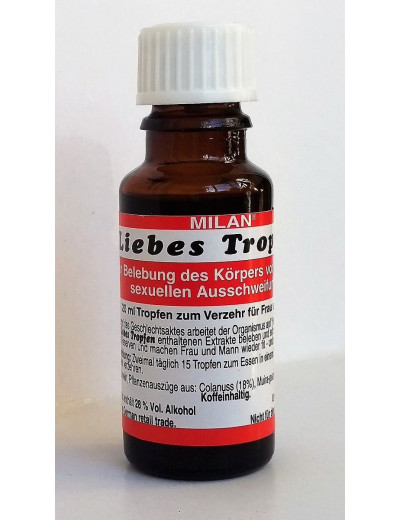 Возбуждающие капли для двоих Love Drops Liebes Tropfen - 20 мл.