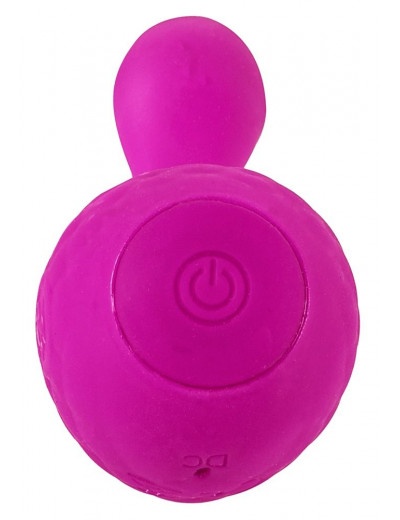 Лиловый вибратор-кролик Super Soft Silicone Rabbit Vibrator - 17,7 см.