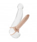 Телесная насадка на пенис Accommodator Dual Penetrators