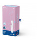 Белый вибратор-кролик Satisfyer Mono Flex с управлением через приложение - 20,4 см.