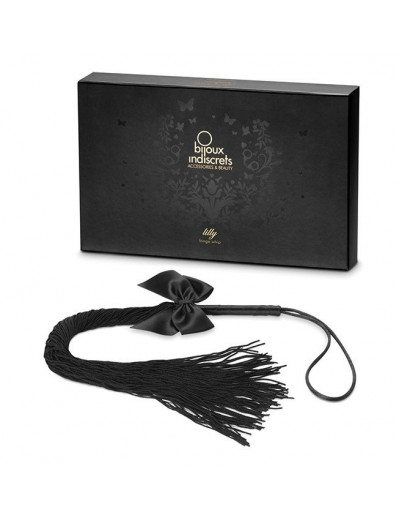 Чёрная плётка Lilly Whip Bijoux