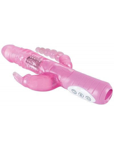 Многофункциональный вибратор LUST - 22 см.