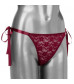 Кружевные трусики с клиторальным вибратором Remote Control Lace Thong Set
