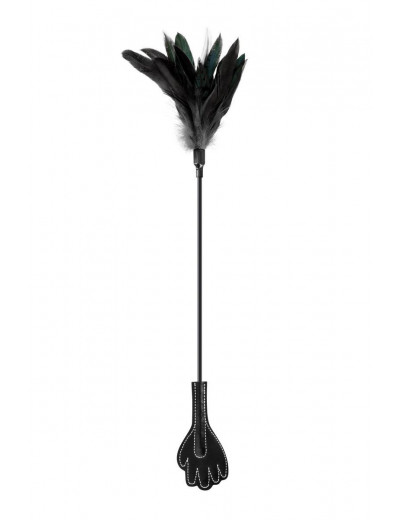 Двусторонний стек-щекоталка Sweet Caress Feather Whip - 58 см.