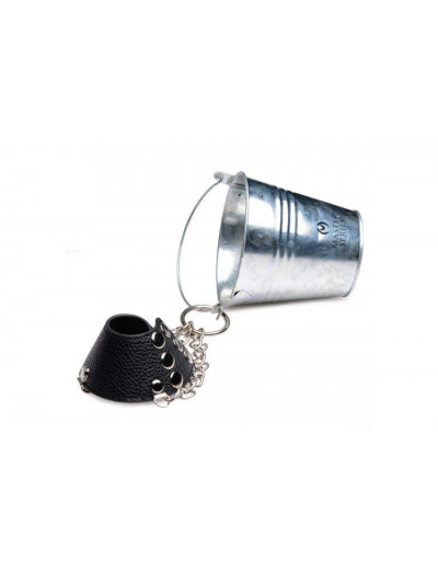 Утяжка на мошонку с ведром для груза Hells Bucket Ball Stretcher