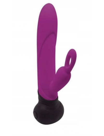 Фиолетовый вибростимулятор Mini Bonnie - 19,7 см.