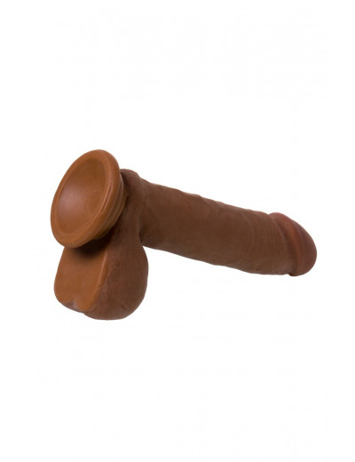 Фаллоимитатор-мулат TOYFA RealStick Elite Mulatto - 21 см.