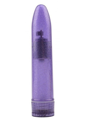 Фиолетовый мини-вибратор Slim Mini Vibe - 13,2 см.