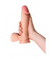 Реалистичный вибратор TOYFA RealStick Elite Vibro - 20 см.