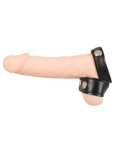 Утяжка для пениса и мошонки Cock Strap with Ball Stretcher