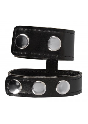 Утяжка для пениса и мошонки Cock Strap with Ball Stretcher