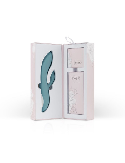 Вибратор с клиторальным стимулятором The Violet Rabbit Vibrator - 20 см.