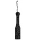 Черная шлепалка Luxury Paddle - 31,5 см.