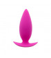 Розовая анальная пробка BOOTYFUL ANAL PLUG SMALL PINK - 9,5 см.