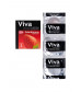 Цветные презервативы VIVA Color Aroma с ароматом клубники - 3 шт.