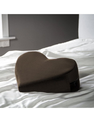 Кофейная подушка для любви Liberator Retail Heart Wedge