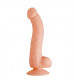 Телесный фаллоимитатор SEDUCER  G  Dong - 21,5 см.