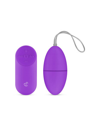 Фиолетовое виброяйцо Vibrating Egg с пультом ДУ