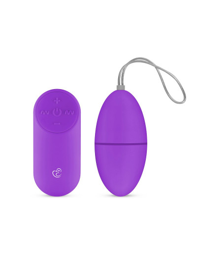 Фиолетовое виброяйцо Vibrating Egg с пультом ДУ