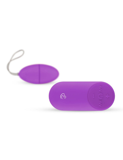 Фиолетовое виброяйцо Vibrating Egg с пультом ДУ