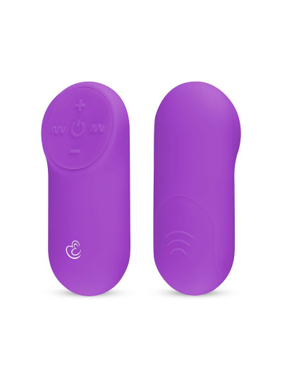 Фиолетовое виброяйцо Vibrating Egg с пультом ДУ