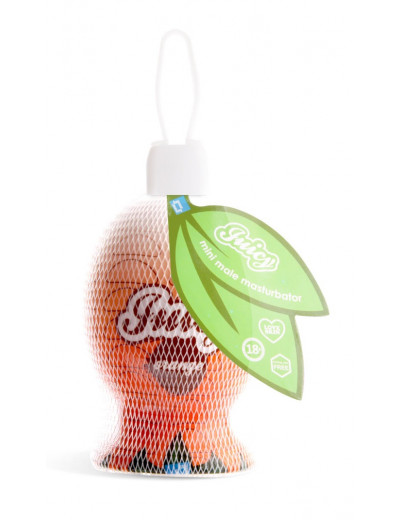 Мини-мастурбатор в форме апельсина Juicy Mini Masturbator Orange