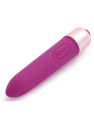Ярко-розовая гладкая вибропуля Afternoon Delight Bullet Vibrator - 9 см.