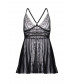 Комбинация бэби-долл с разрезом спереди Nataliya