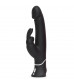 Черный вибратор-кролик Happy Rabbit Realistic Rechargeable Rabbit Vibrator - 25,4 см.