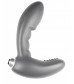 Серый стимулятор простаты с вибрацией Wonder Touch Grey