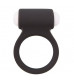 Чёрное эрекционное виброкольцо LIT-UP SILICONE STIMU RING 3 BLACK
