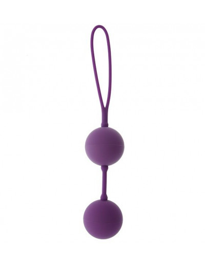 Фиолетовые вагинальные шарики GOOD VIBES THE PERFECT BALLS PURPLE
