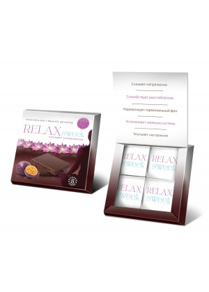 Горький шоколад RELAXsweet - 40 гр.