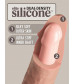 Телесный фаллоимитатор 8  Silicone Dual Density Cock - 22,8 см.