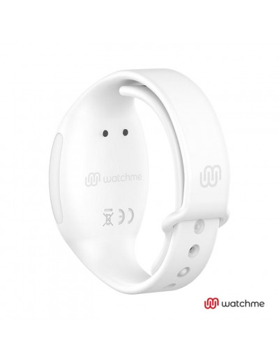 Голубой вибратор для пар с белым пультом-часами Weatwatch Dual Pleasure Vibe