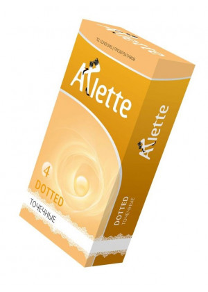 Презервативы Arlette Dotted с точечной текстурой - 12 шт.