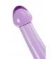 Фиолетовый фаллоимитатор Jelly Dildo M - 18 см.